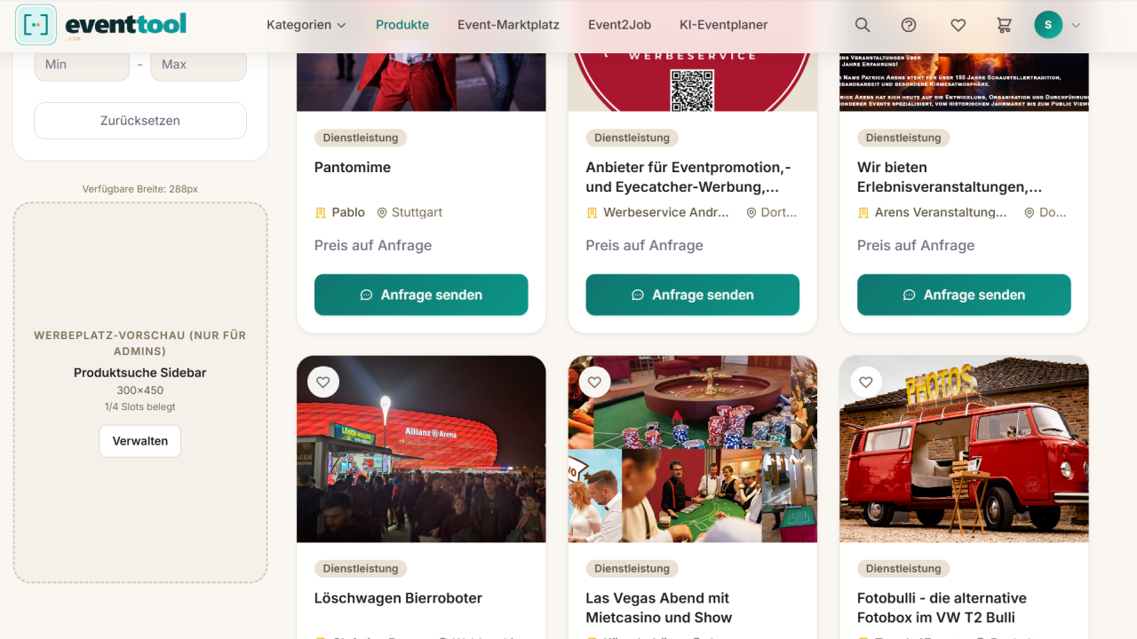Product Search Sidebar