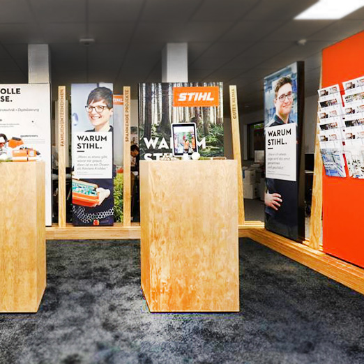 Mobiler Messestand