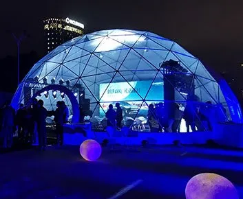 Clear Dome Tent for Car Exhibition & Show