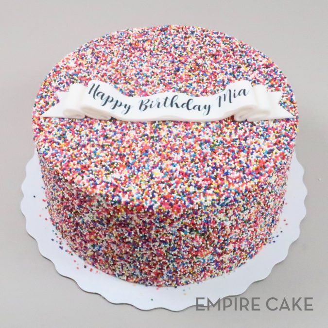 Simply Sprinkles Cake