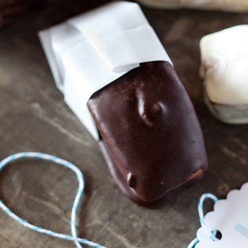 Chocolate Dipped Snack Cake