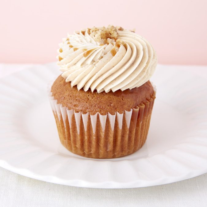 Bananas Foster Cupcake