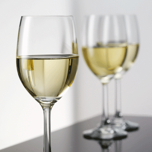 Hvidvinsglas