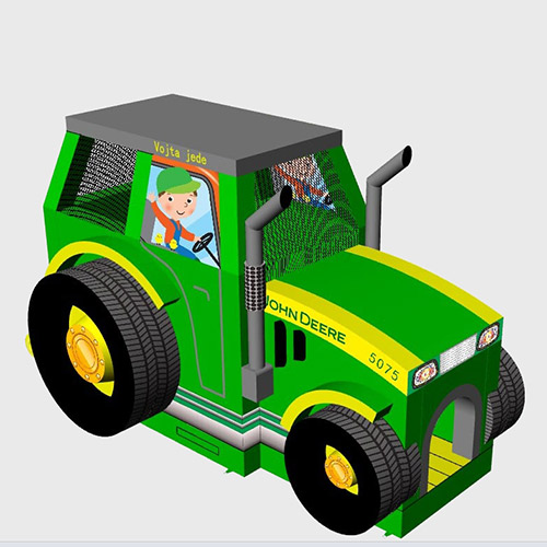 Skluzavka John Deere