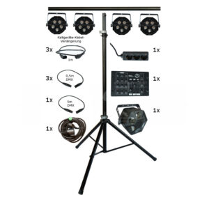 Verleih Lichtanlage 4 DMX