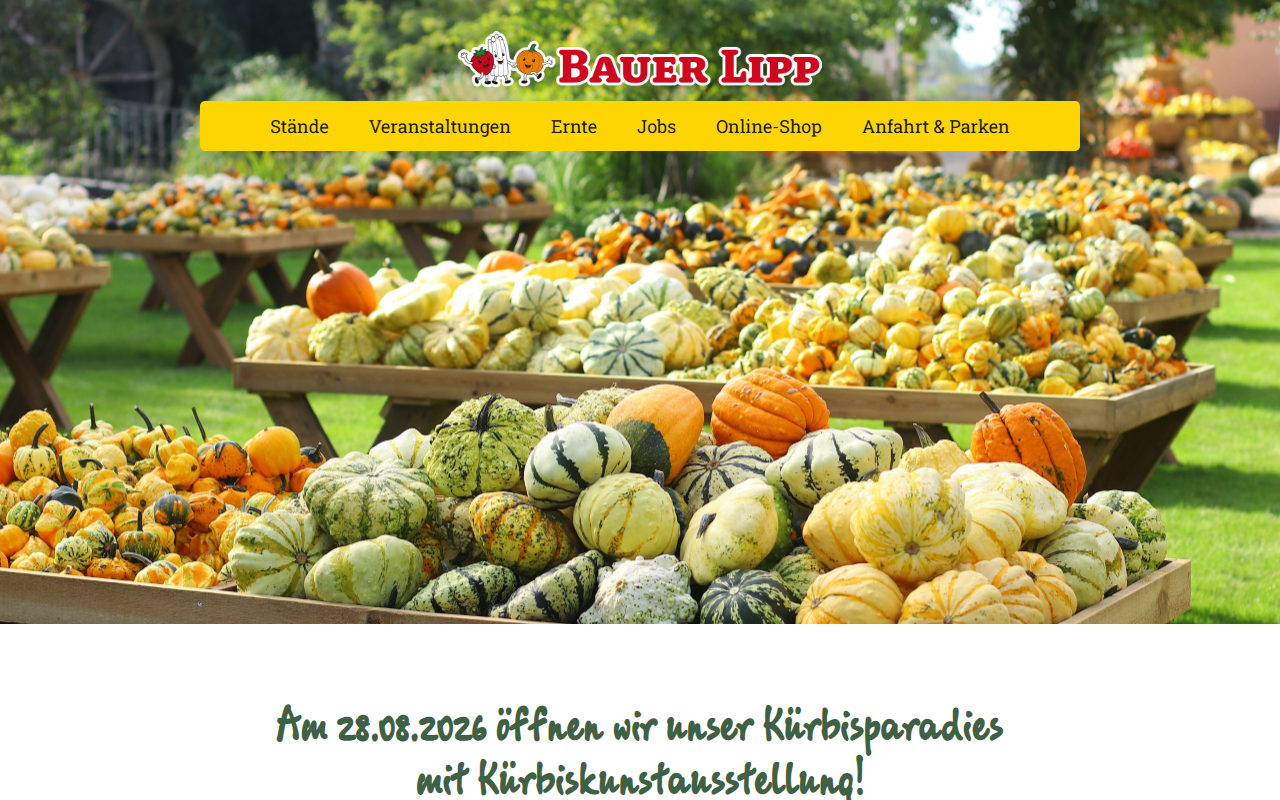 Kürbisparadies Bauer-Lipp