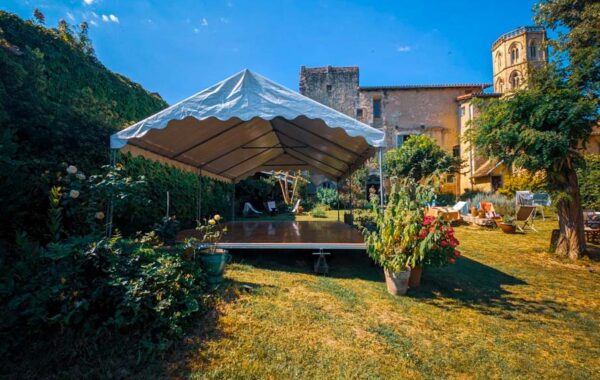 Tente 5mx8m avec plancher