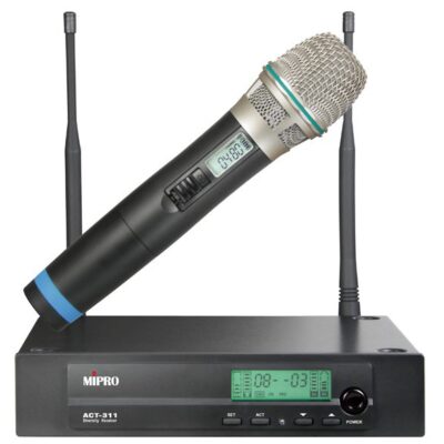 Mikrofon Mipro ACT-311 mottagare + ACT-30H (paket)