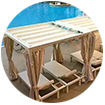 Cubiertas Textiles para Playa y Piscina