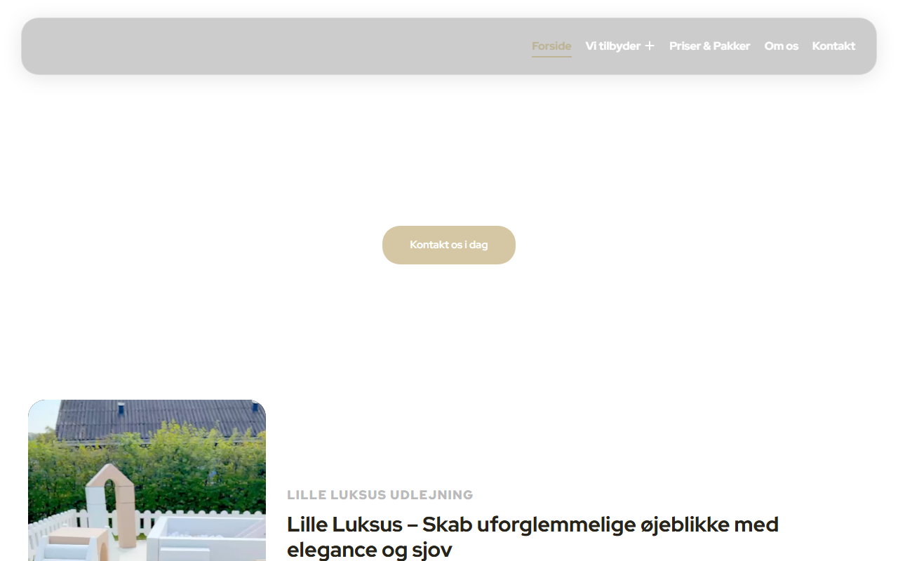 Lille Luksus Udlejning