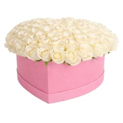 Coeur Signature – French Floral Heart Rose Box