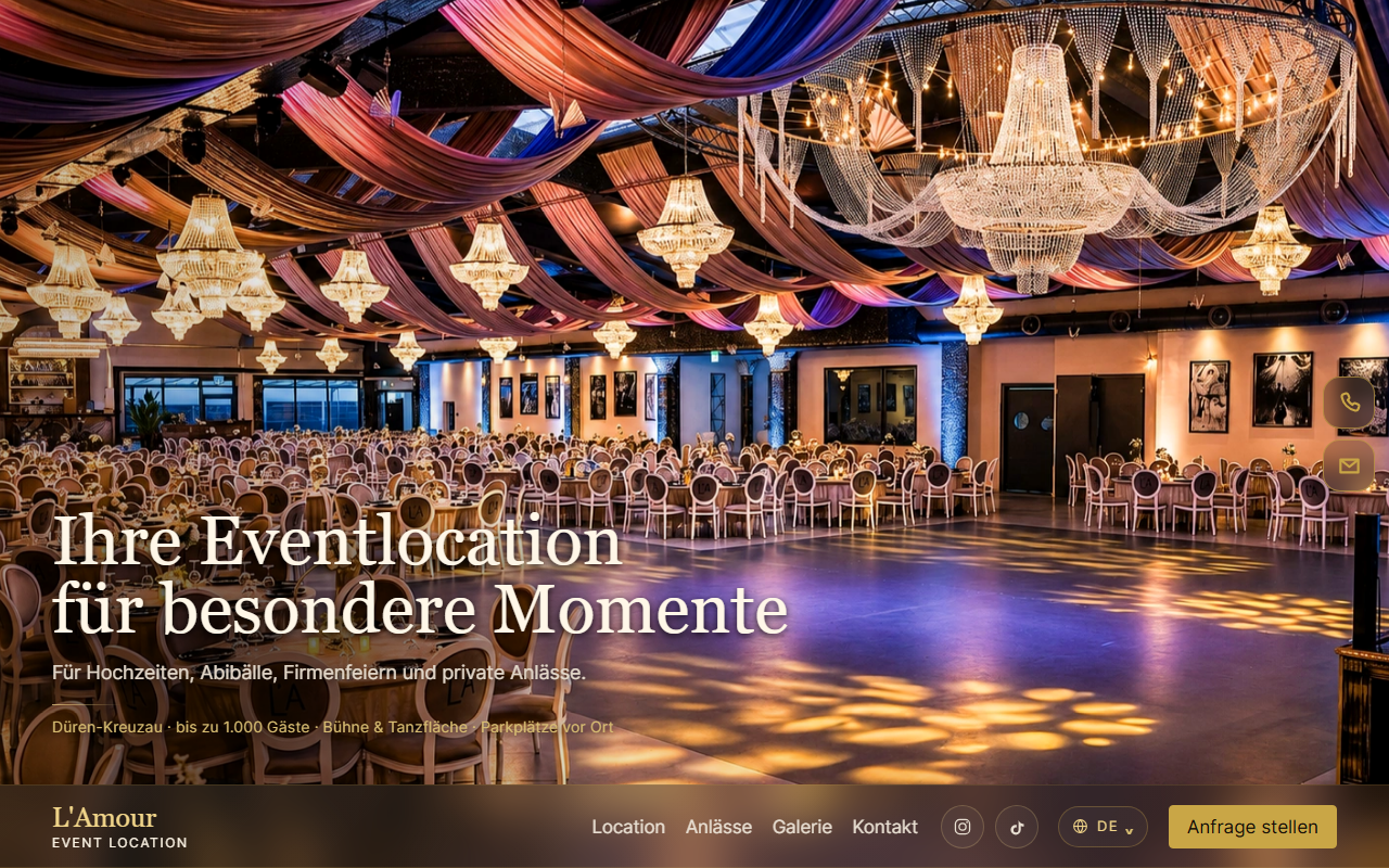 L'Amour Event Location