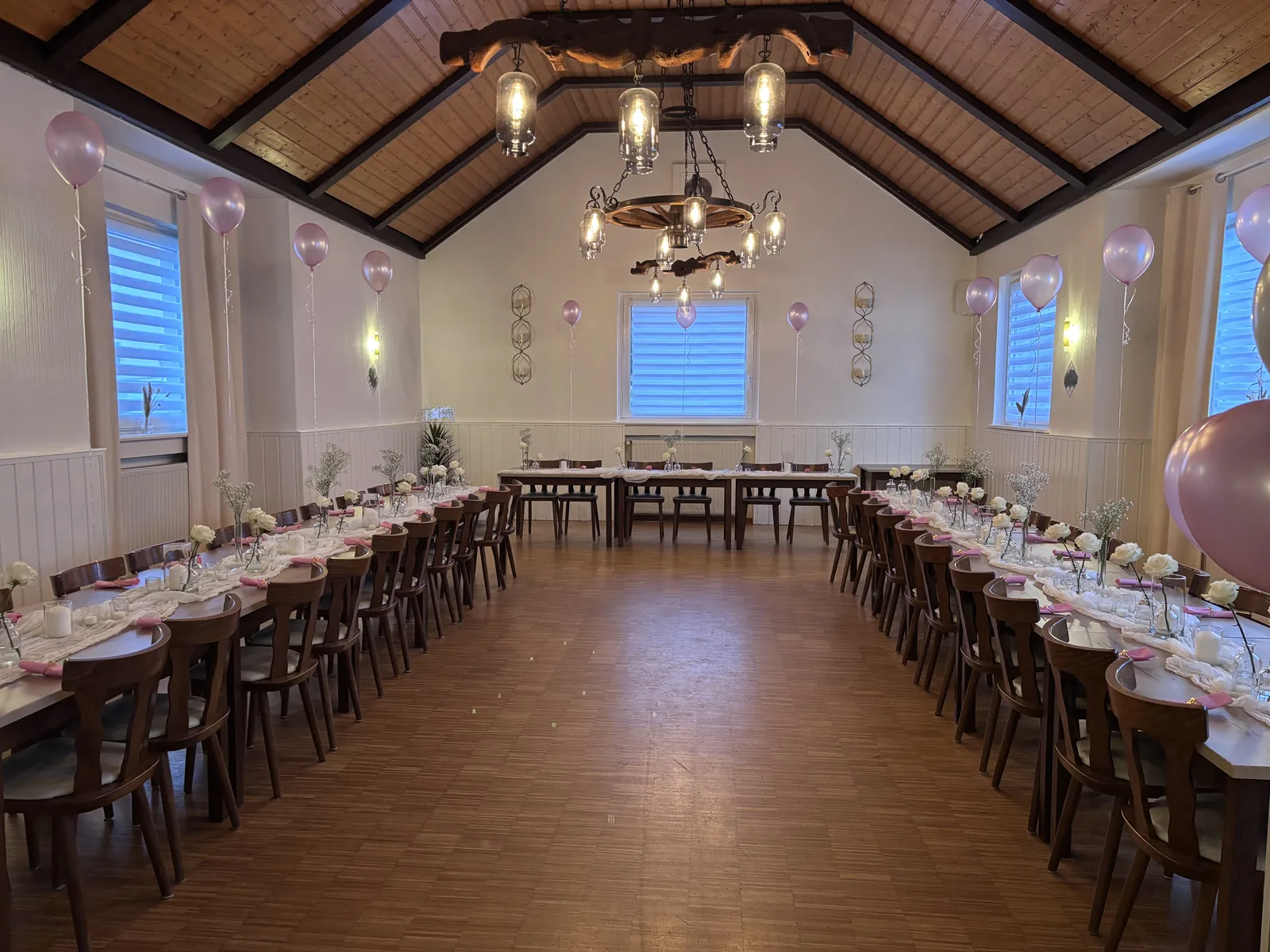 Festsaal im Restaurant Mamuschka