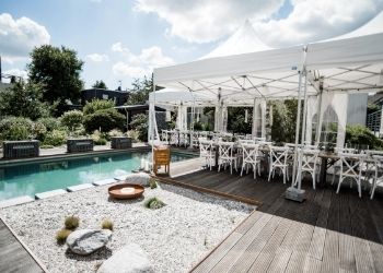 Schnellbauzelt für Micro-Events & Gartenpartys