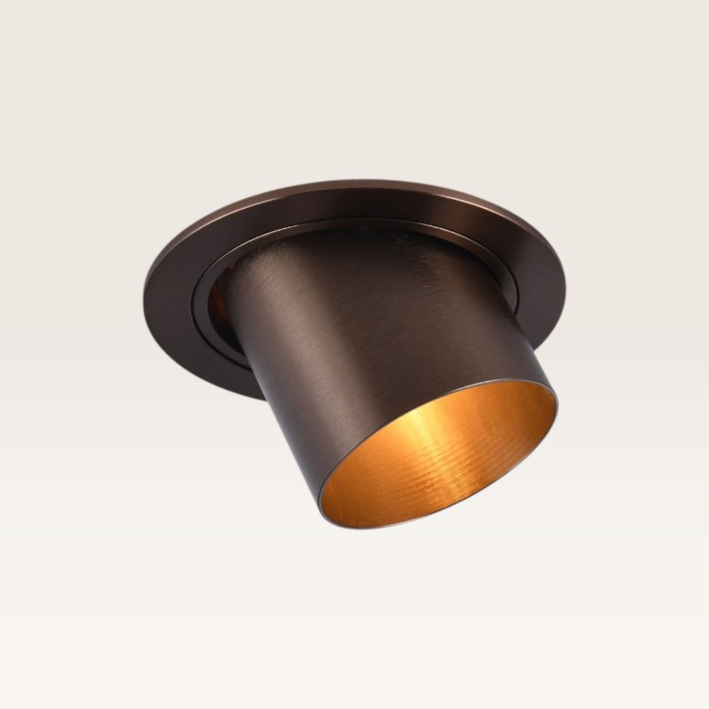 Einbaustrahler Gavira bronzo scuro l