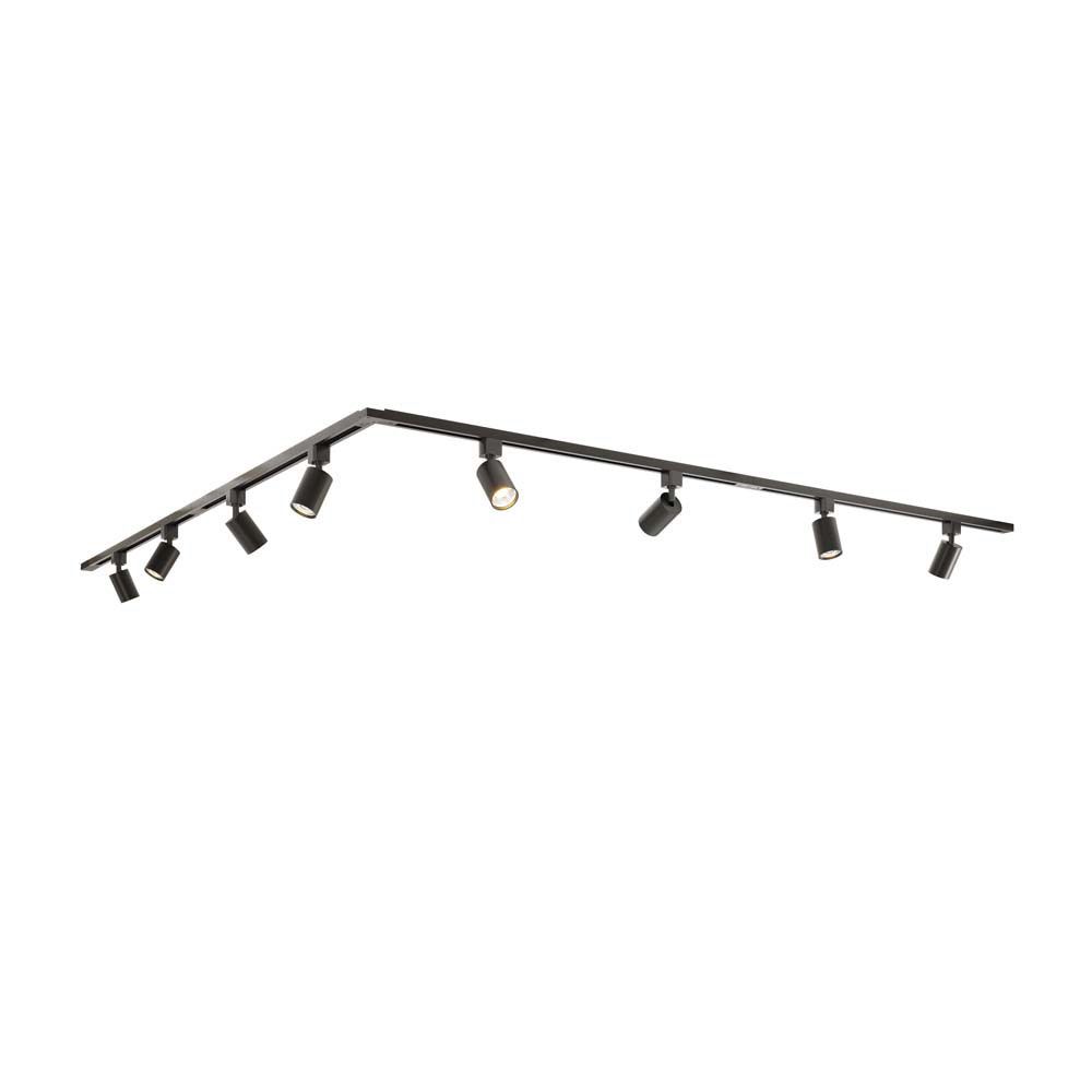 Taros LED Schienensystem-Paket L-Form 4x 1 m, 8 Strahler