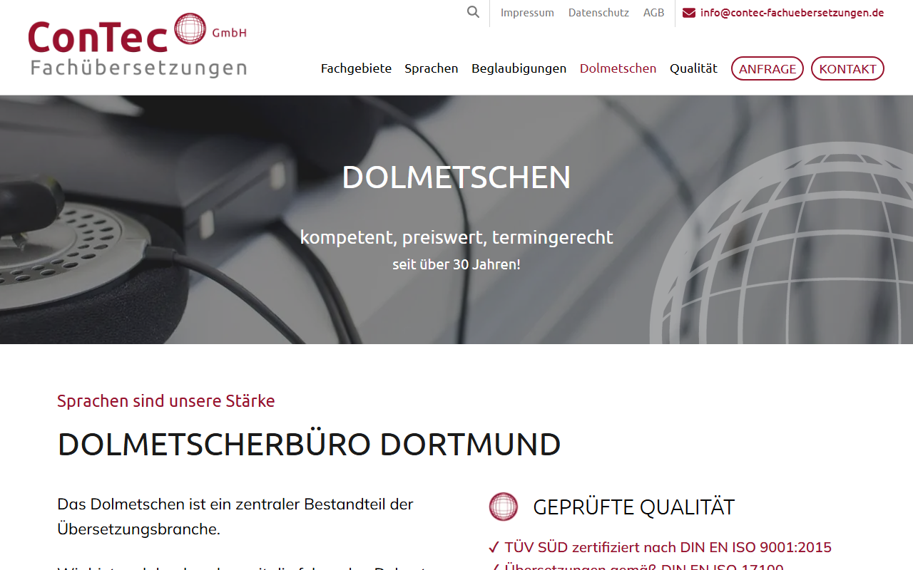 ConTec Fachübersetzungen