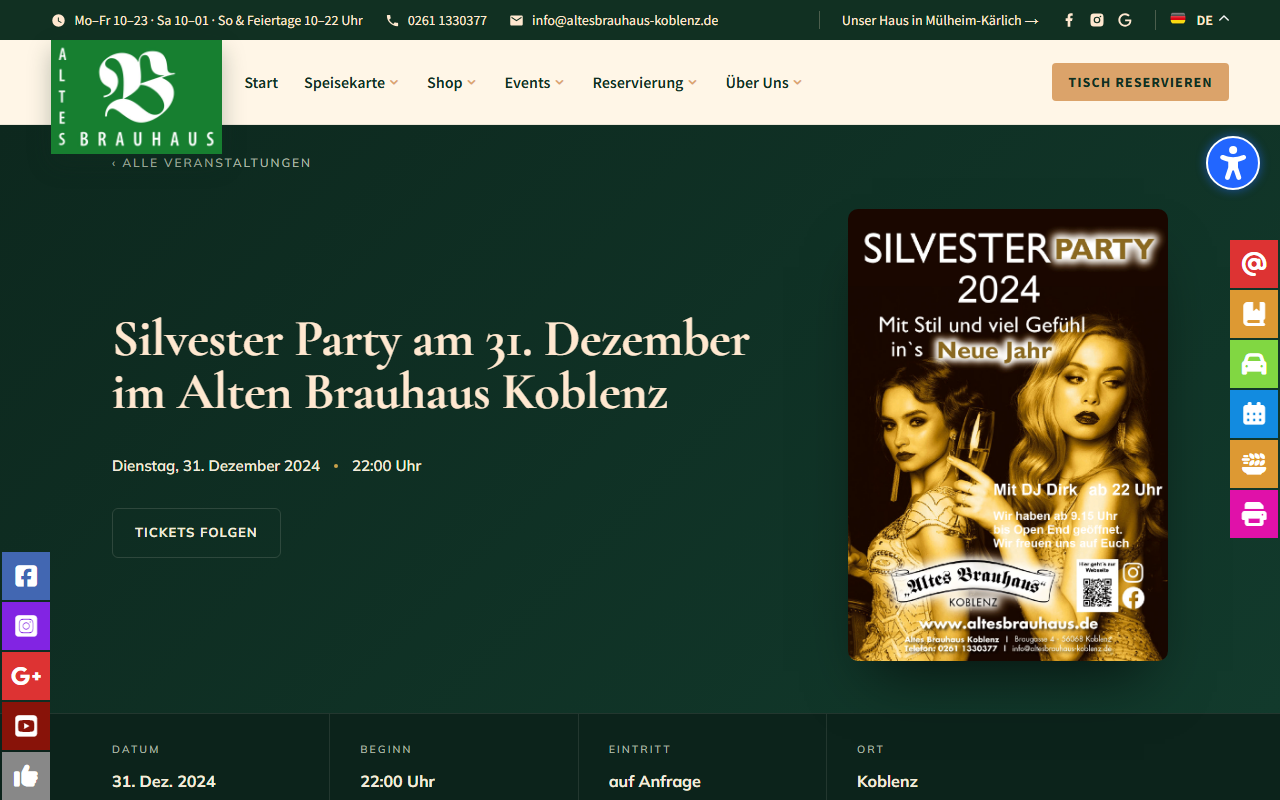 Altes Brauhaus Koblenz