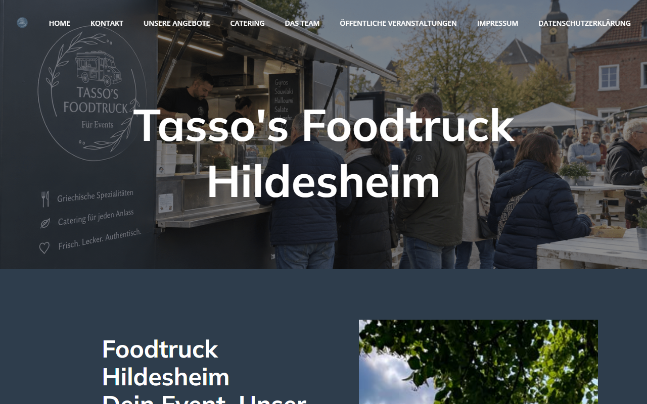 Tasso's Foodtruck für Events