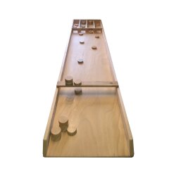 Holz Bi-Ba-Butze Tischspiel Shuffle Board