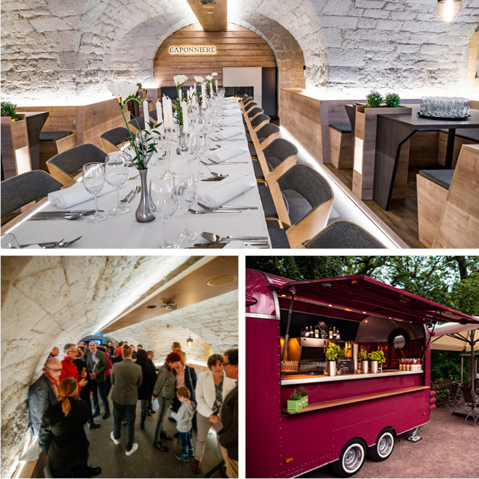 Caponniere Restaurant im egapark