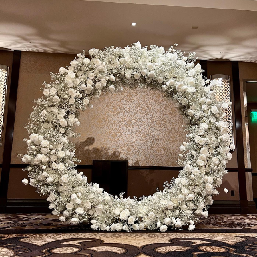 You're the One Flower Arch