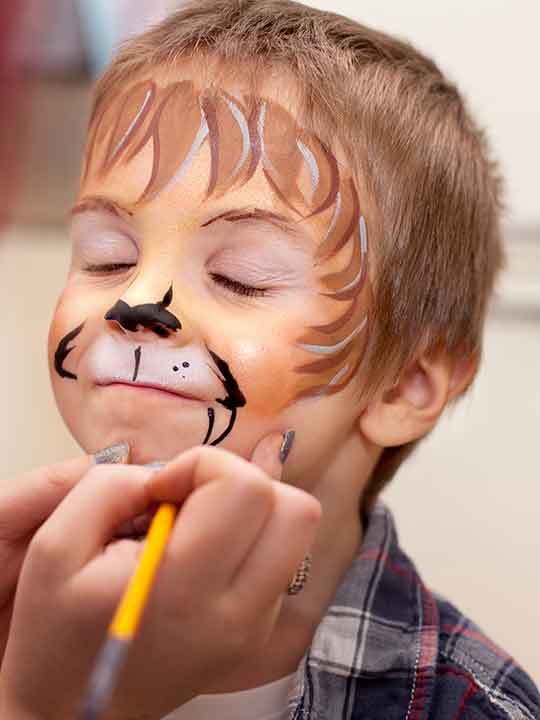 Kinderschminken / Glitzertattoos