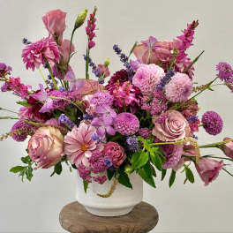 The Lady In White Arrangement
