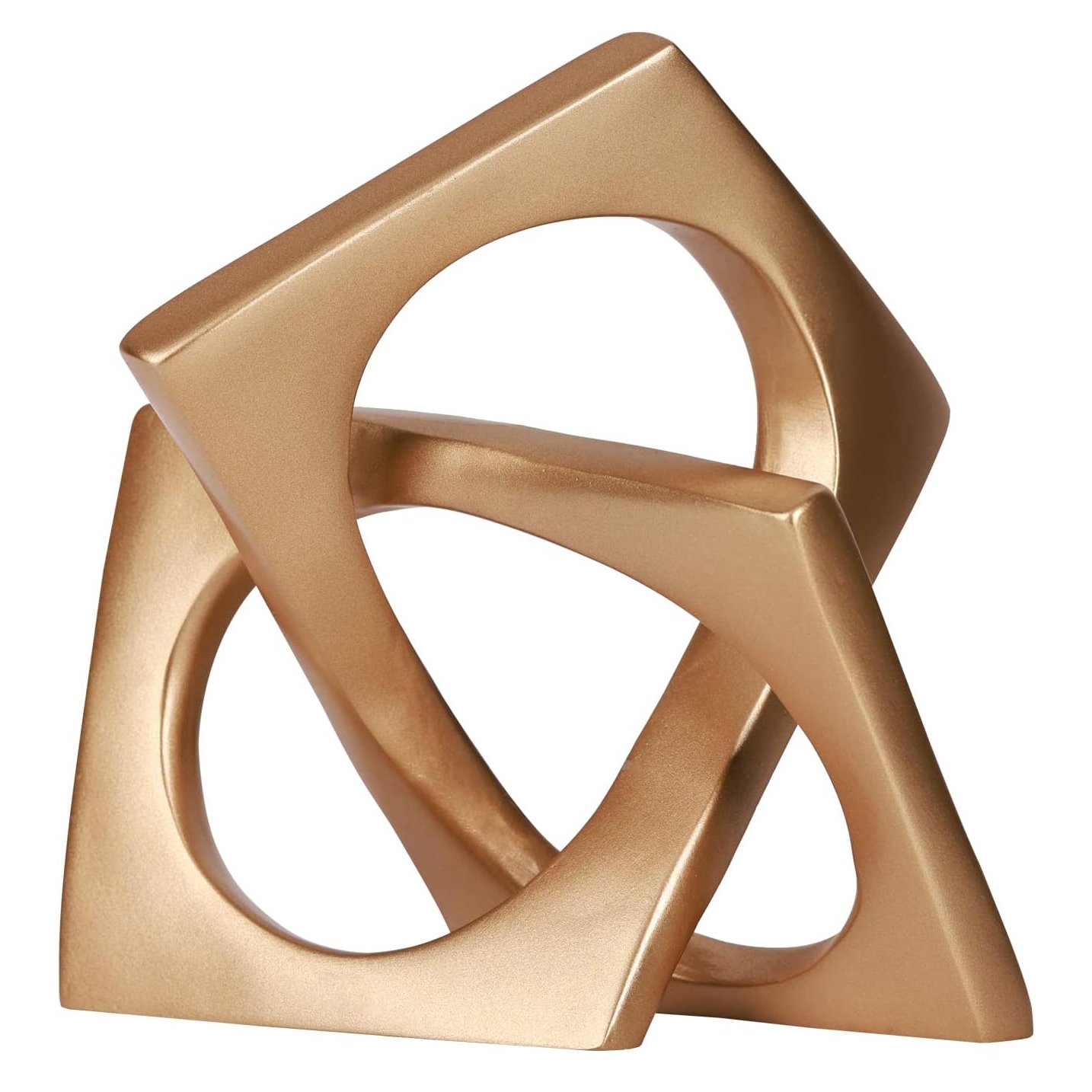 Brooklyn Gold Geometric Sculpture