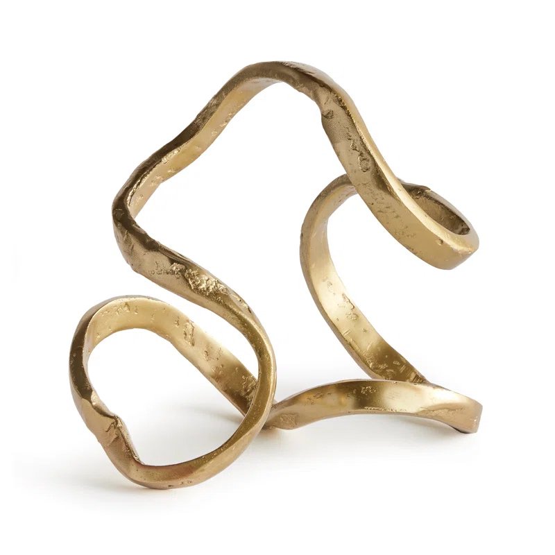 Artemis Gold Abstract Sculpture