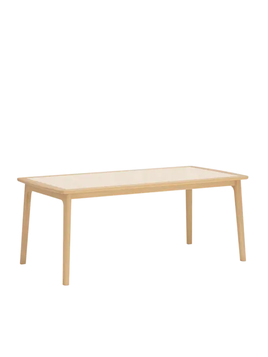 Preston Tisch Teak/Keramik Chalk 180 x 90