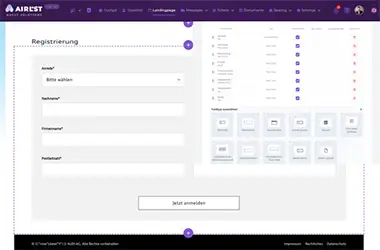 Online Anmeldungen