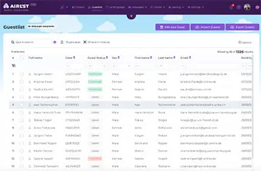 Teilnehmermanagement Software