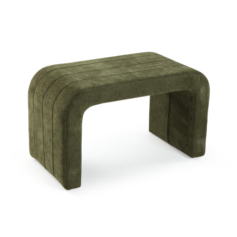 Banco Tapizado Verde