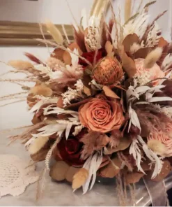 Bridal Bouquet Besos de Rosas Terracota