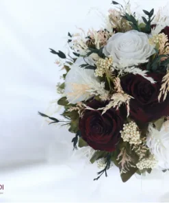 Bridal Bouquet Armonía de Vino Tinto