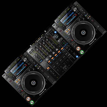 Pioneer CDJ-2000 NXS2 DJ-Pult