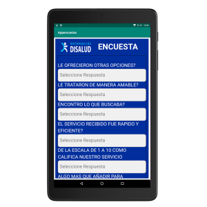 Calificador y Encuesta Tipo Touch