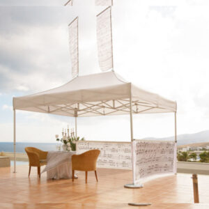 Carpa 6x3 Blanca Mastertent