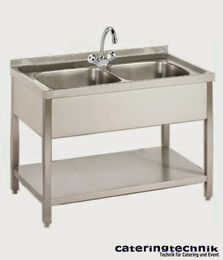 Spültisch, 2 Becken