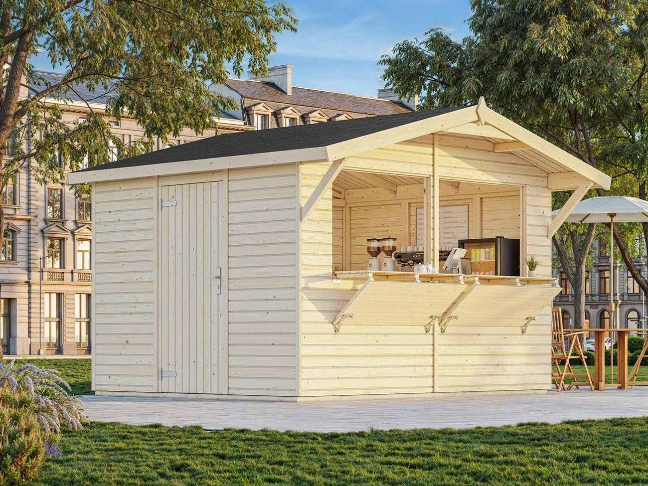 Verkaufsladen Stella 8,2m² / Marktstand / Verkaufsstand