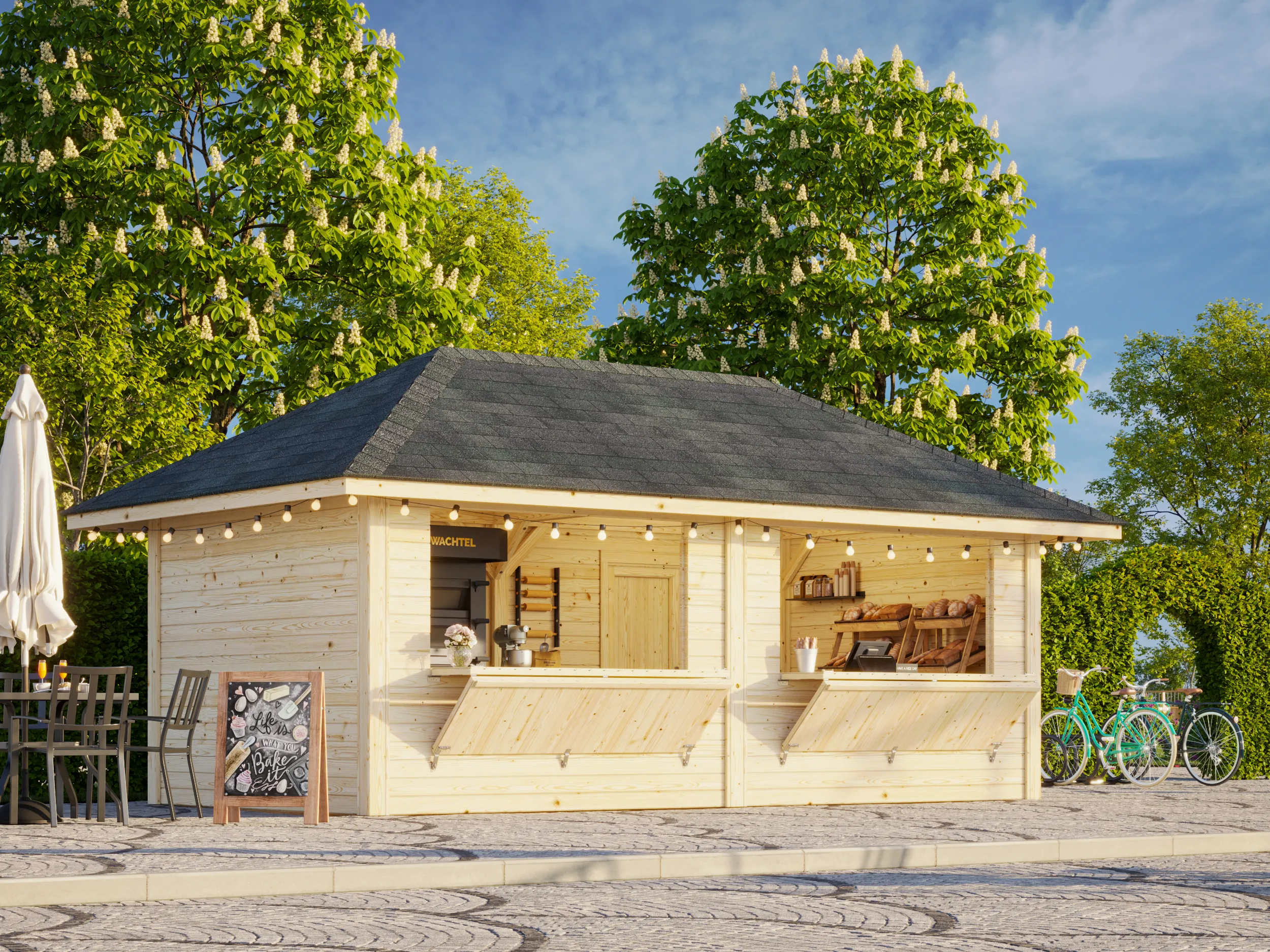 Verkaufsladen Bianca 16,6 m² SET 111 Connect