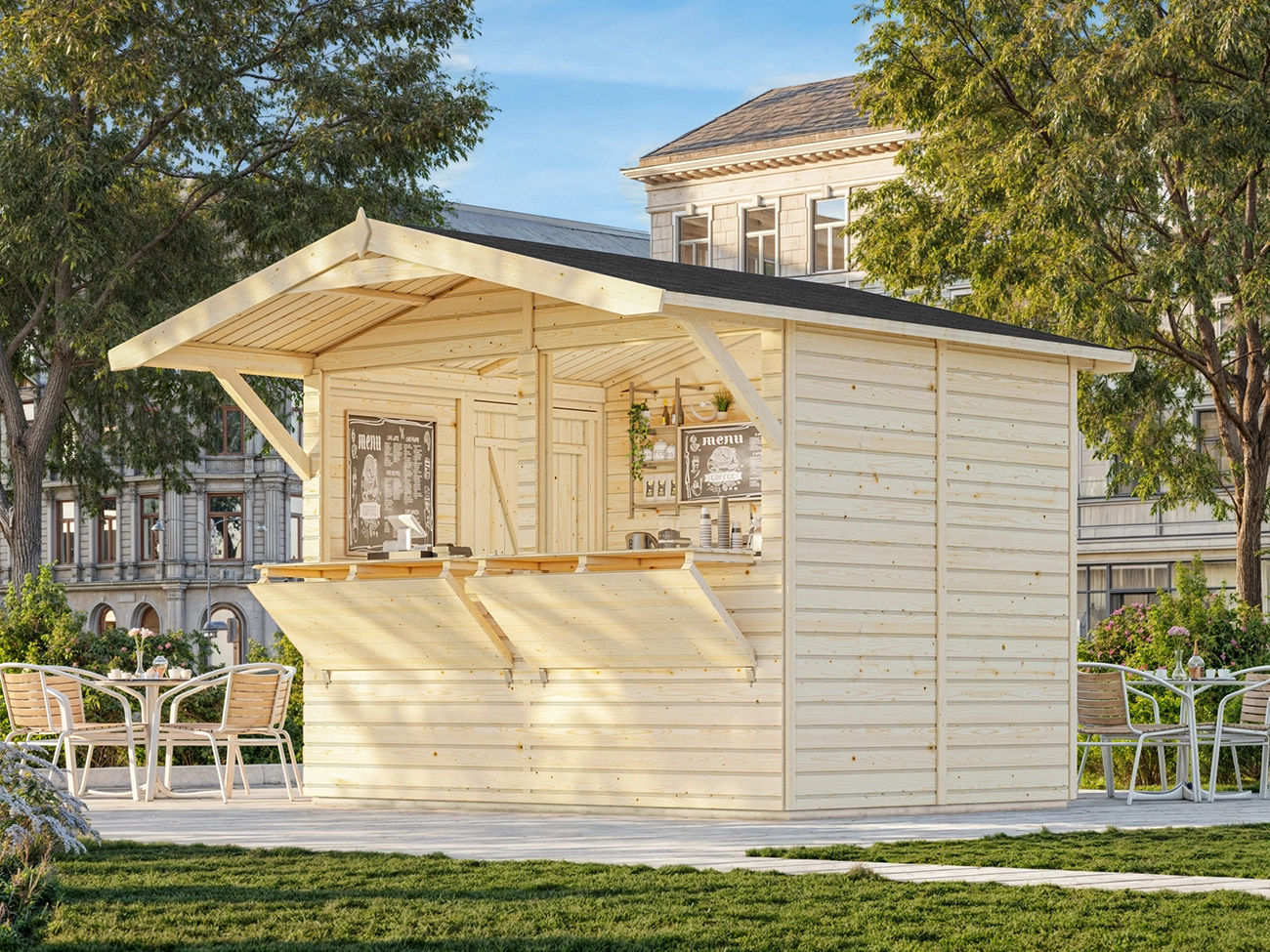 Verkaufsladen Stella 5,0m² / Marktstand / Verkaufsstand