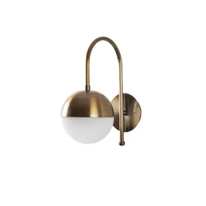 Aplique Dorado Globo Milk Semicubierto G9 W9718