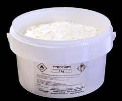 Pyrochips, weiß (gelb brennend), 1 kg