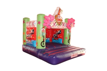 Hüpfburg Crazy Clown 3,4 m × 3 m × 3 m