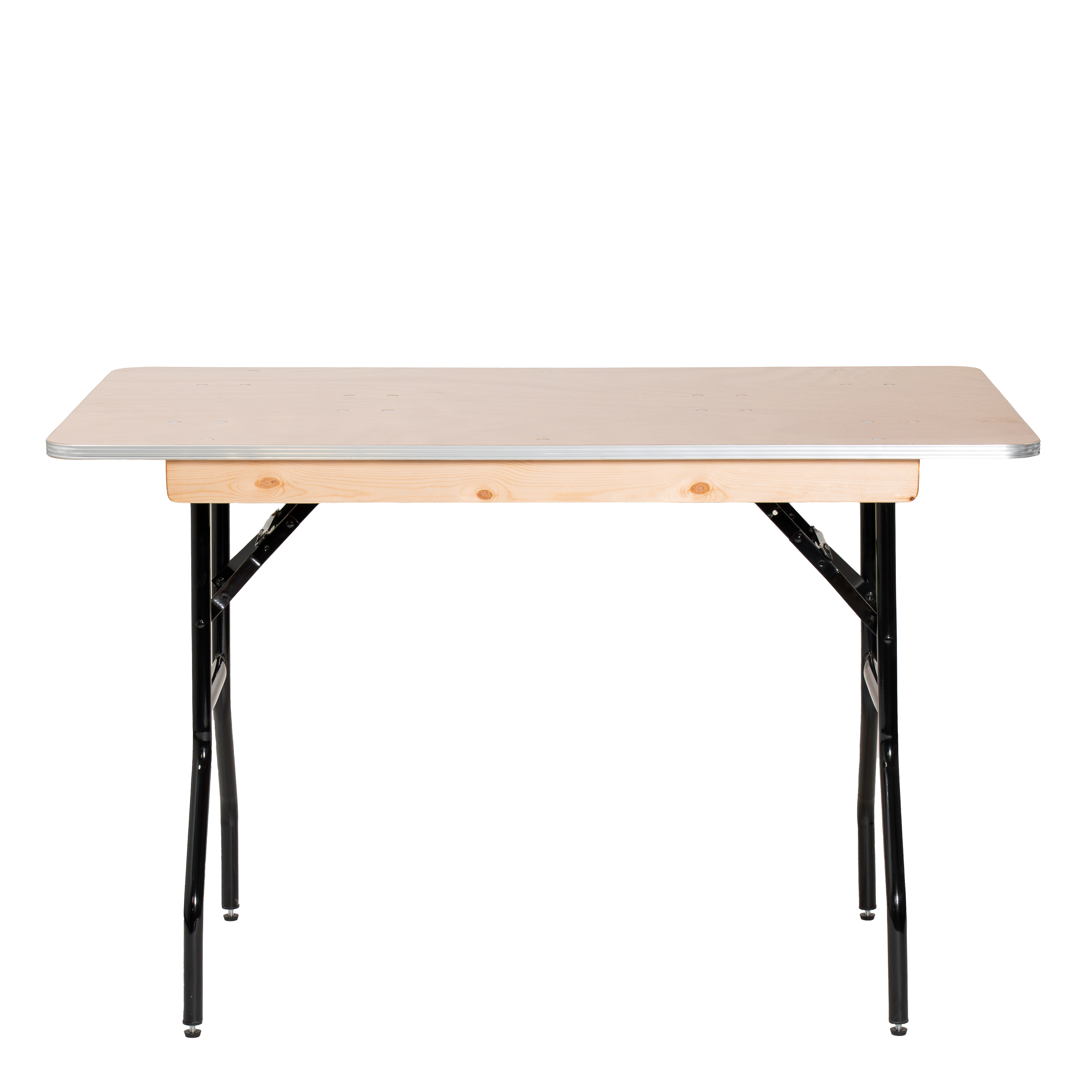 Besucherstuhl ISO Wood Deluxe Chrom