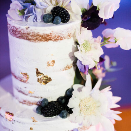 SemiNakedCake mit Golddrip