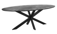 Esstisch Claus / Sofatisch Claus Black