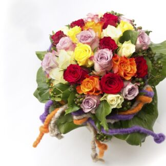 Bouquet of Mixed Roses